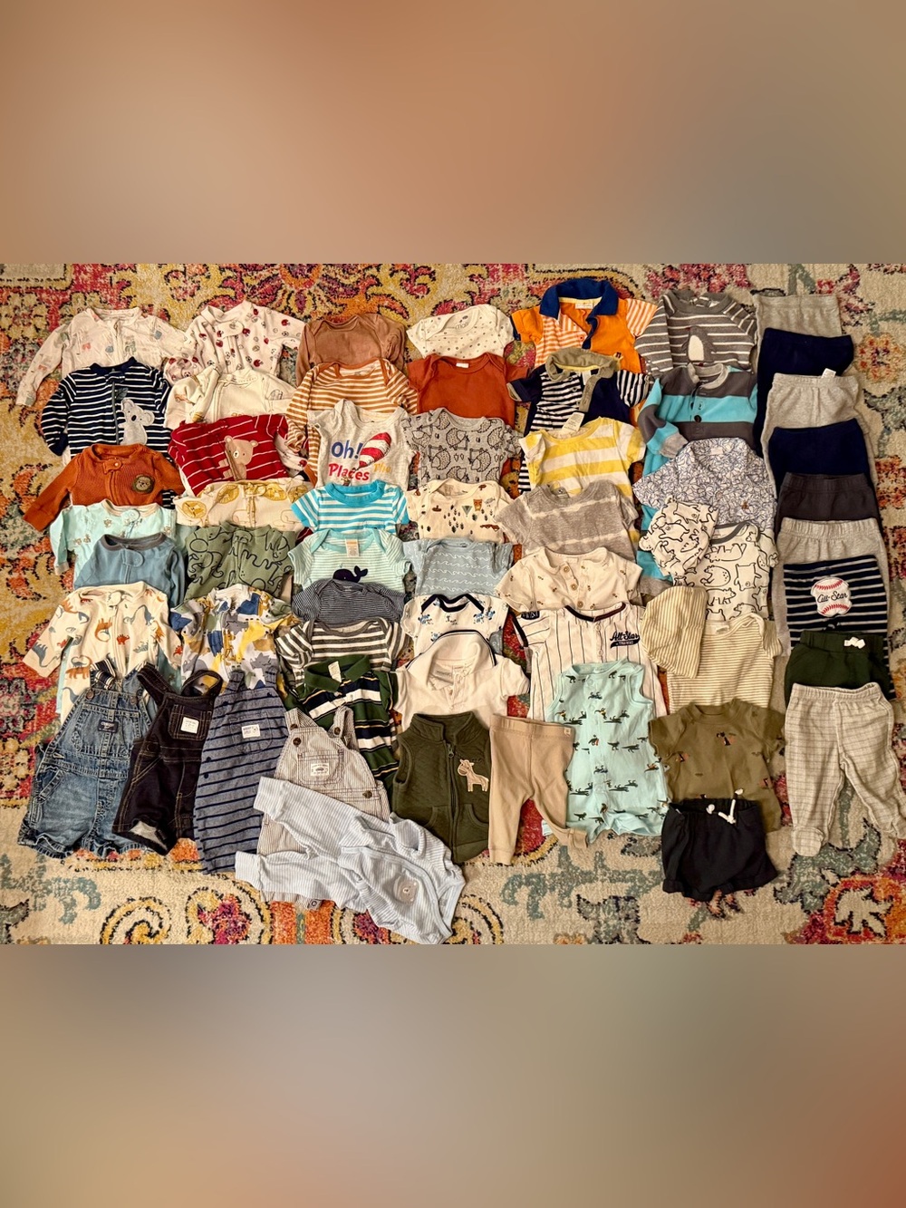 59 Pieces - Baby Clothes Bundle! (Size: 3 Month, 0-3M) Mixed Clothing Lot